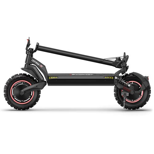 Trottinette Electrique iScooter iX7 Pro 1000W*2 Double Entraînement-Autonomie 80km- 17.5Ah- Pneus 10 Pouces 150 kg-